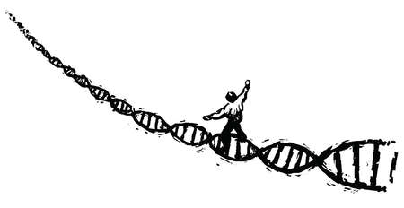Walking on DNA